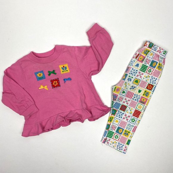 Buster Brown Other - Vintage Girls Buster Brown Two Piece Outfit 18M